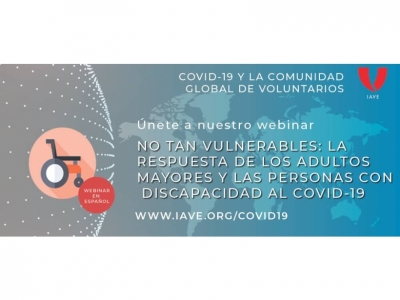 Webinar: La respuesta de los adultos mayores y las personas con discapacidad al COVID-19